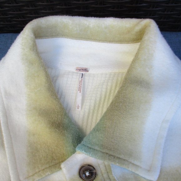 NWT FREE PEOPLE ~ WEST COAST RUBY JACKET ~ L ~ IVORY COMBO ~ - Picture 8 of 12